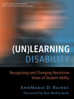 cover image of (Un)Learning Disability